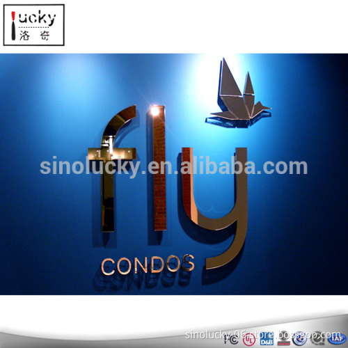 2015 LED fly sign acrylic with colorful